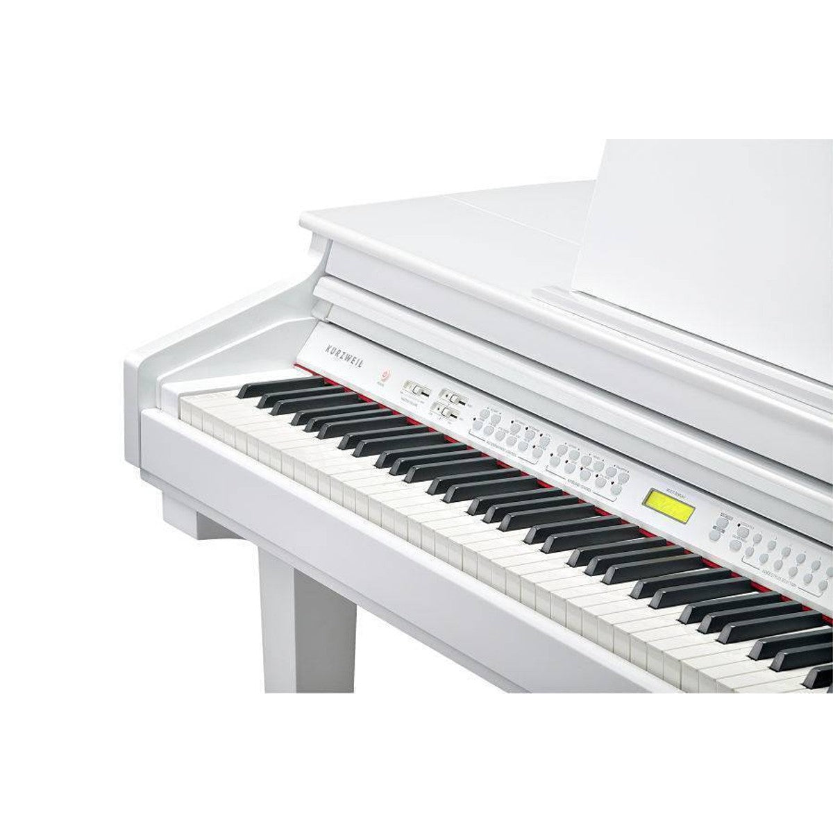 Kurzweil Piano de Cola Kurzweil KAG100 Acabado Blanco Brillante producto | Armonía Musical México