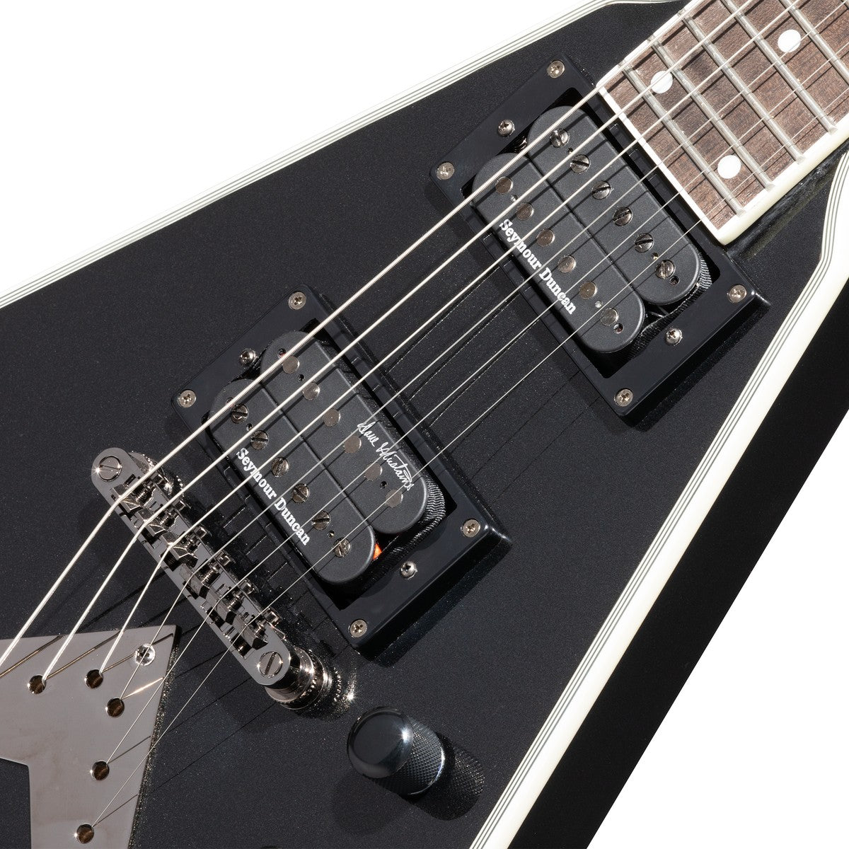 Epiphone Guitarra Electrica Dave Mustaine Flying V Custom Black Metallic producto | Armonía Musical México