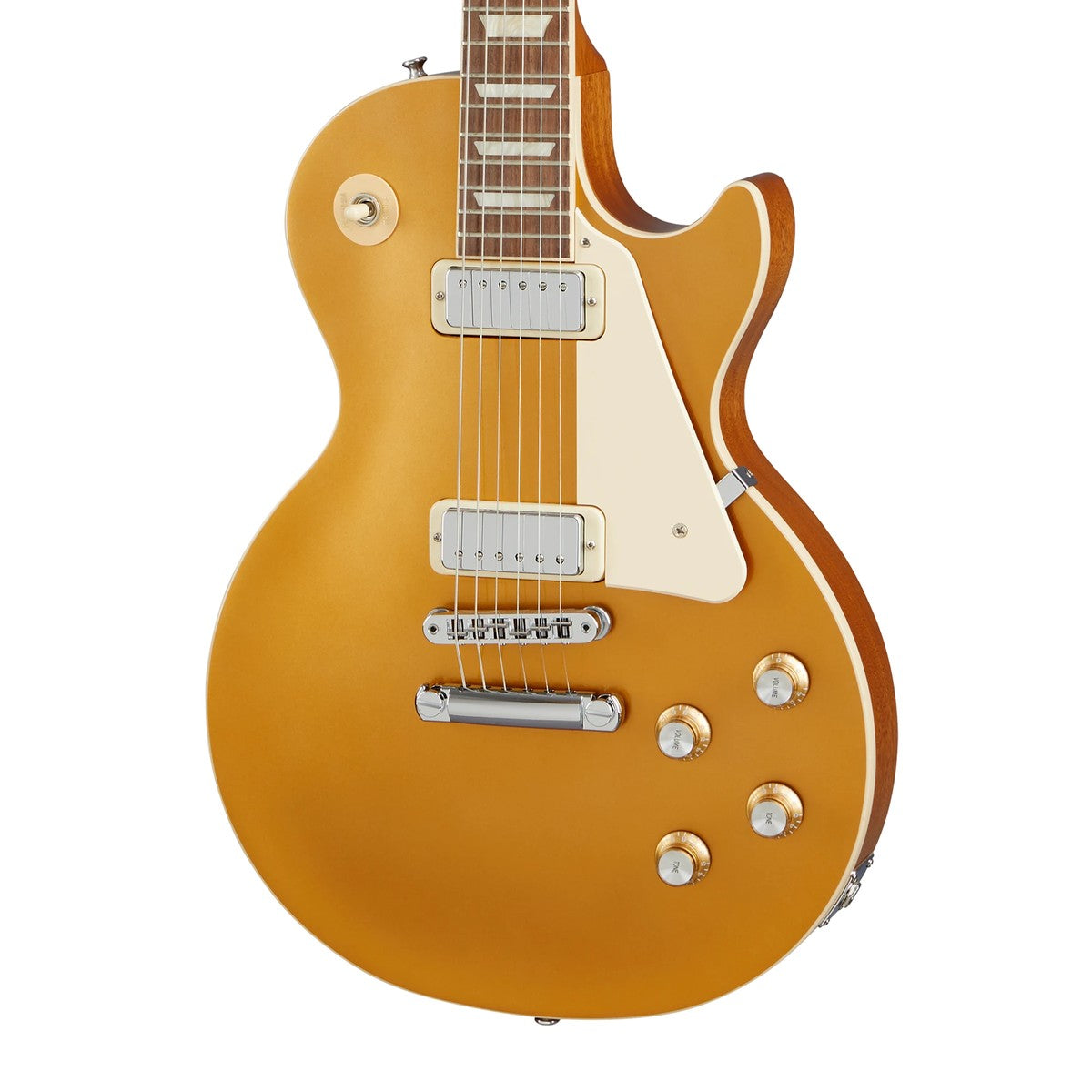 Gibson Les Paul 70s Deluxe Goldtop detalle – Guitarras Eléctricas | Armonía Musical México