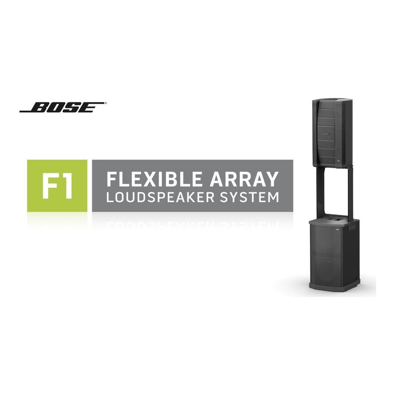 Paquete F1 812 & F1 Subwoofer Bose 2000 Watts Negro