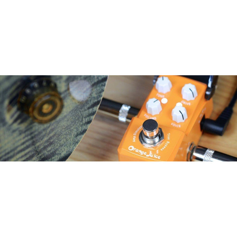 Pedal Joyo Jf-310 Emulador De Amplificadores Orange