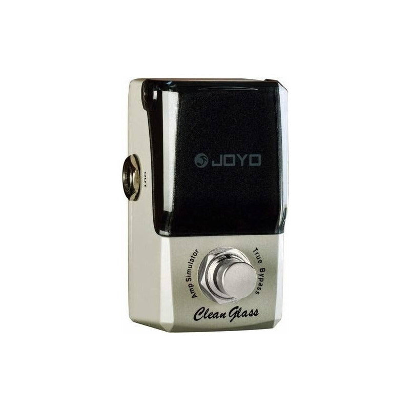 Pedal Joyo Jf-307 Clean Glass Emulador Amplificadores Color Blanco