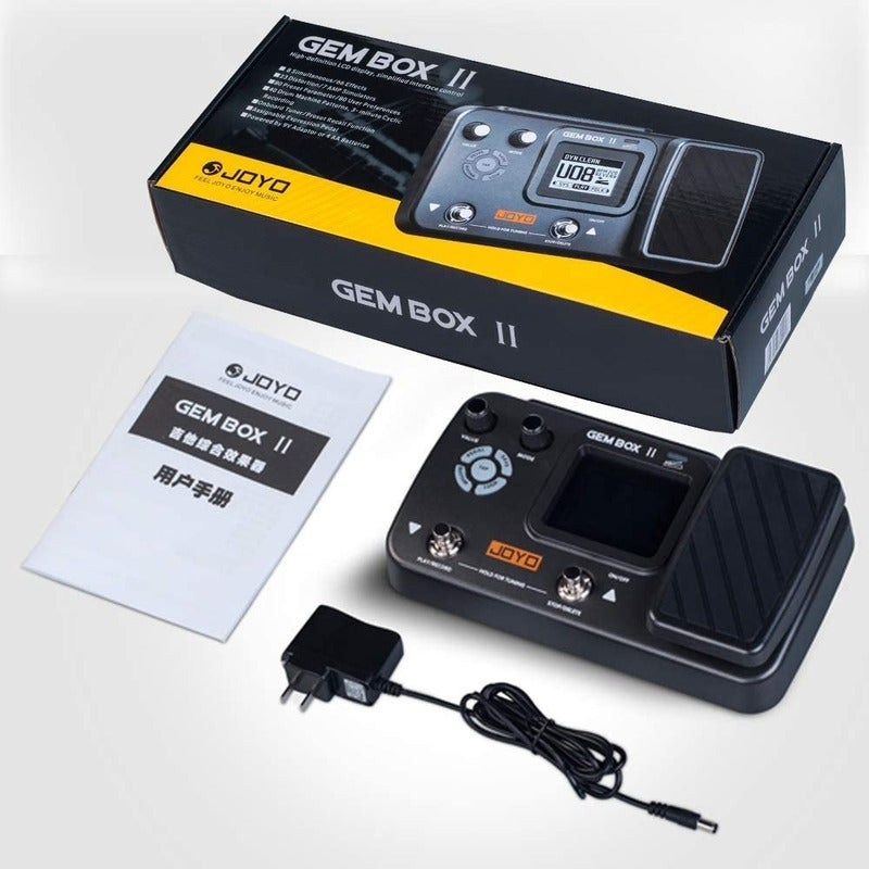 Pedal De Efecto Joyo Gem Box Ii  Negro