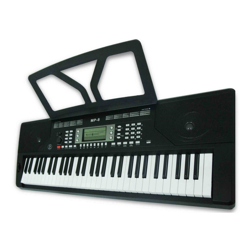Teclado Symphonic Mp-8 Sensibilidad Al Tacto Negro