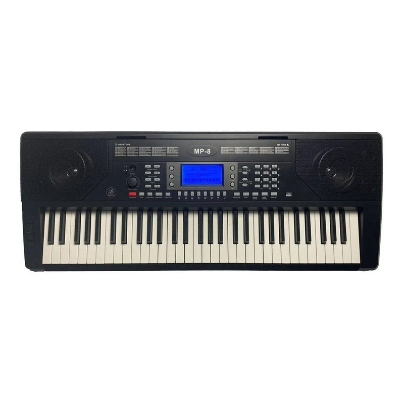 Teclado Symphonic Mp-8 Sensibilidad Al Tacto Negro