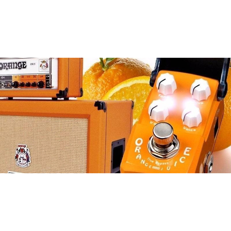 Pedal Joyo Jf-310 Emulador De Amplificadores Orange