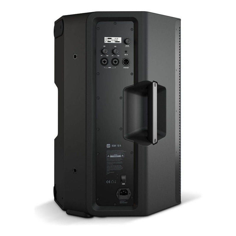 Bafle Amplificado Ld Systems Icoa 12a 1200w 126dbs Negro
