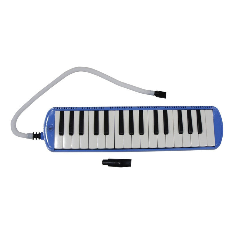 Melódica Symphonic 32 Teclas Azul Con Estuche Escolar Modelo 32a-2