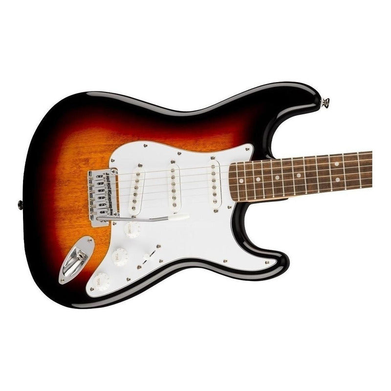 Guitarra Eléctrica Squier By Fender Affinity Series Stratocaster De Álamo 3-color Sunburst Brillante Con Diapasón De Laurel Indio