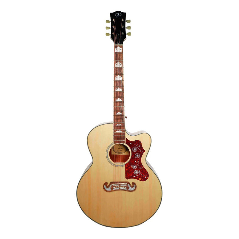 Guitarra Acústica Symphonic Ed49c-n Natural 42