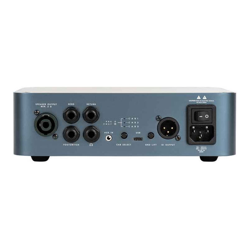 Amplificador Bajo Darkglass Alpha Omega 500w Distorsión Análoga Usb Gris Oscuro