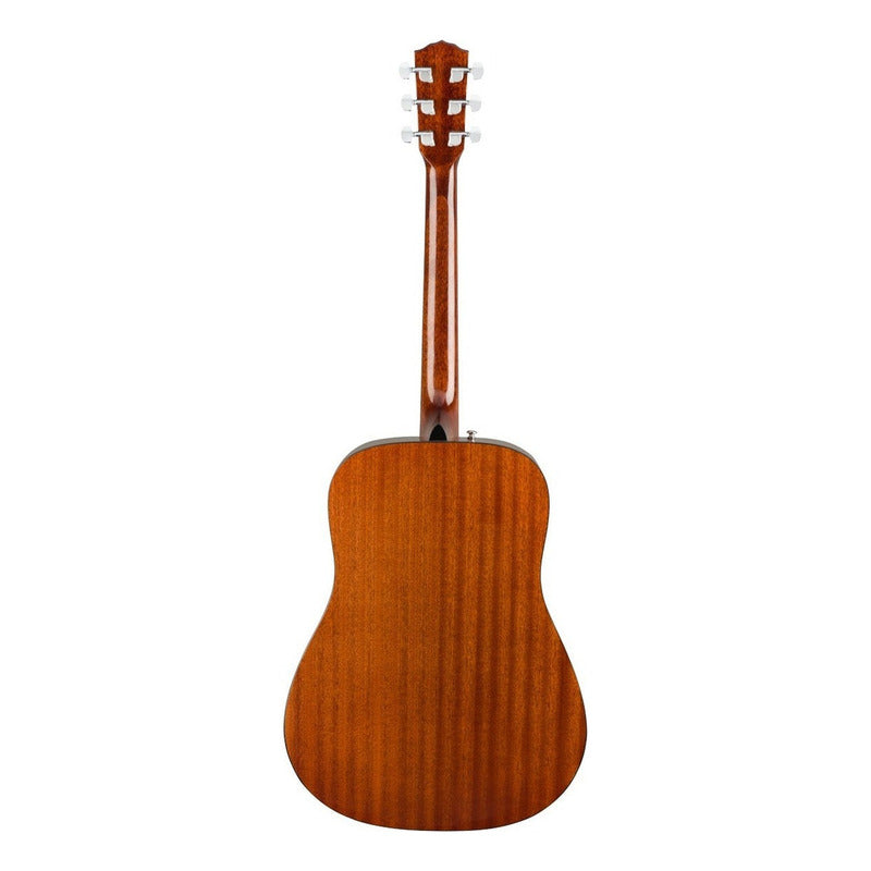 Guitarra Acústica Fender Classic Design Cd-60s All-mahogany 097-0110-022 Para Diestros Natural Palo De Rosa Brillante