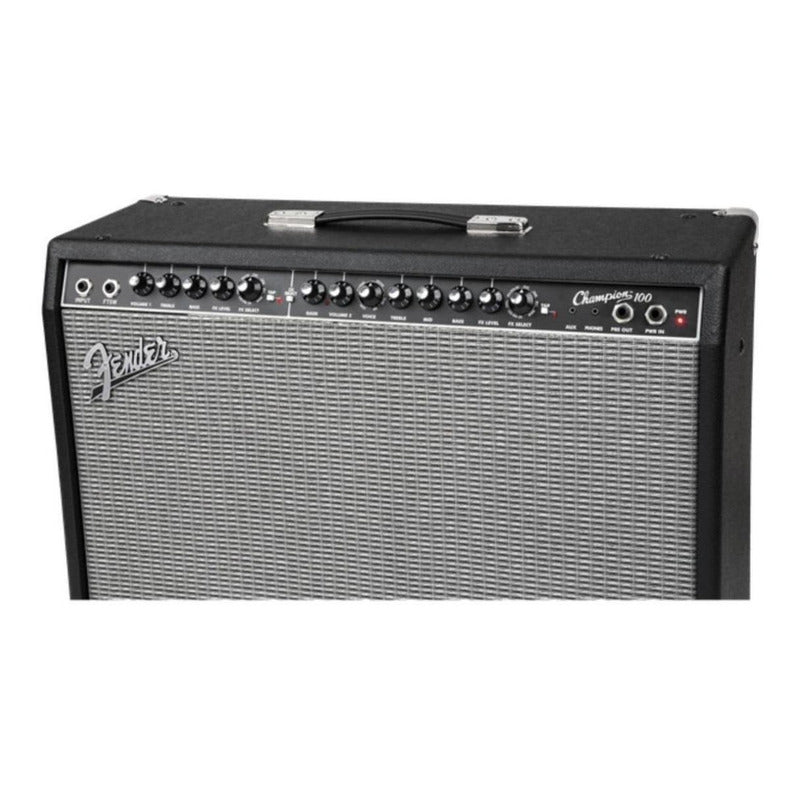 Fender Champion Series 100  100w Color Negro/plata 120v