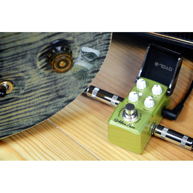 Pedal Joyo Jf-308 Emulador De Amplificadores Golden Face