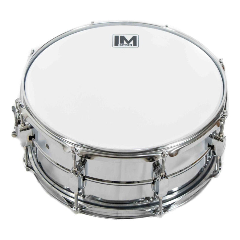 Tarola Lm Drums Dc-18 De 14x6.5, Con Atril, Baquetas, Funda