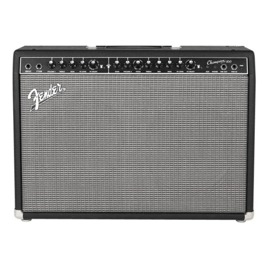 Fender Champion Series 100  100w Color Negro/plata 120v