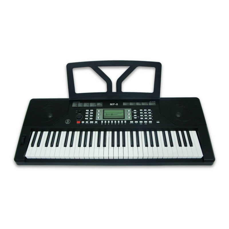 Teclado Symphonic Mp-8 Sensibilidad Al Tacto Negro