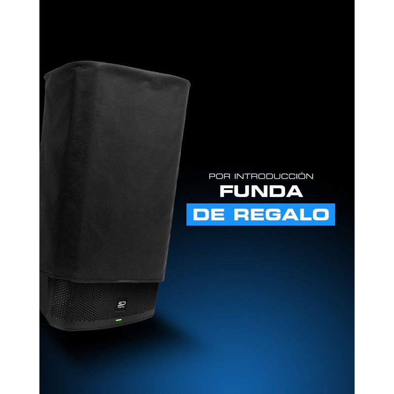 Bocina Alienpro Sp-12 Elite 600w Rms Bluetooth Y Tws Integra Negro