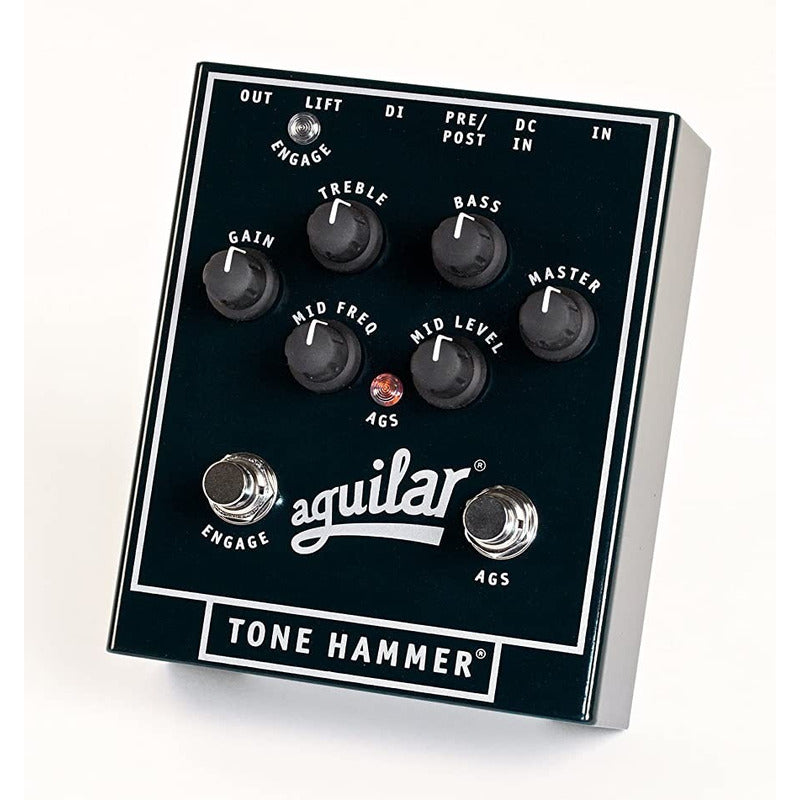 Pedal Aguilar Tone Hammer - Preamp/direct Box Color Negro