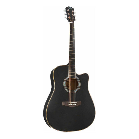 Guitarra Acústica Symphonic Ed14 Bk Negra 41