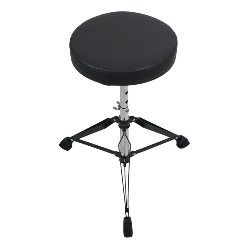 Batería 5 Piezas, Lm Drums Dk-2293 Bk ,asiento Y Platillos Negro