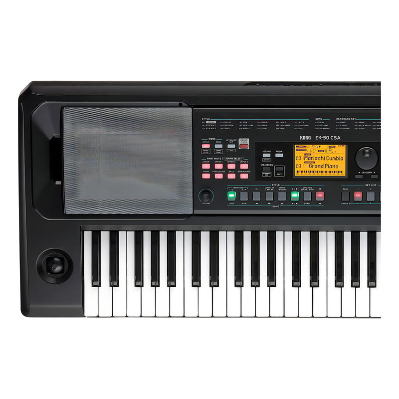 Korg Ek-50 Csa Teclado Version Latinoamerica Color Negro - Negro