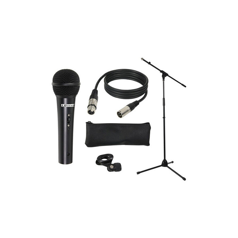 Kit De Micrófono Ld Systems Ldmicset1 Dinámico Soporte Cable