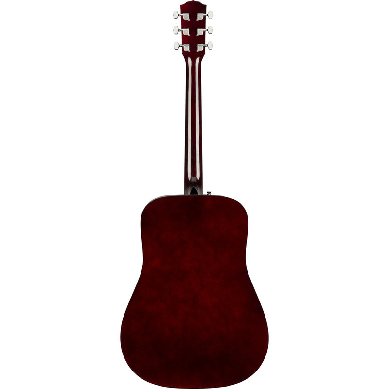 Guitarra Acústica Fender Dreadnought Fa-115 Para Diestros Natural Brillante