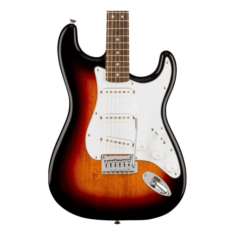 Guitarra Eléctrica Squier By Fender Affinity Series Stratocaster De Álamo 3-color Sunburst Brillante Con Diapasón De Laurel Indio