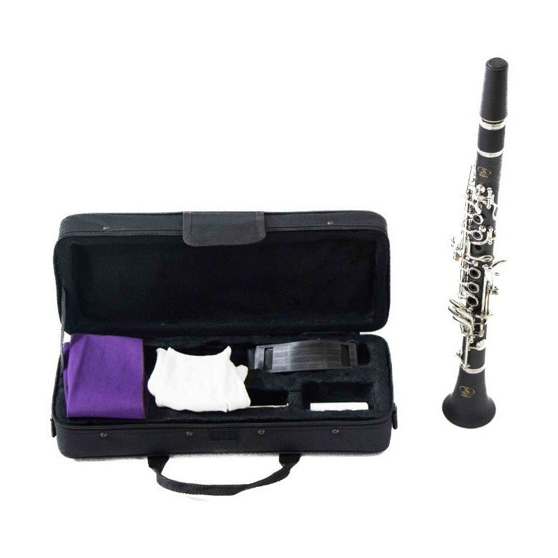 Clarinete Requinto Symphonic Cl-05 Eb 17 Llaves Nickel