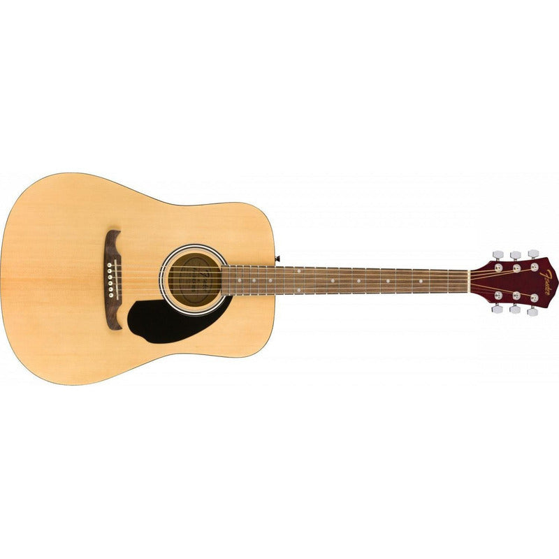 Guitarra Acústica Fender Fa-125 Para Diestros Natural Brillante