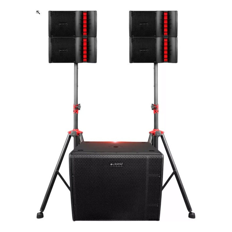Sistema Lineal Alien Pro X-array 18 Advance 1000w Bluetooth Negro