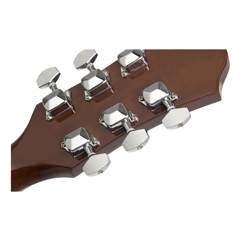 Guitarra Acústica EpiPhone Dr-100 Para Diestros Natural Brillante