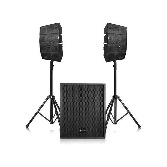 Bocina Alienpro Vector 15 Bluetooth 450w 2.1 Subwoofer Negro Usb Sd