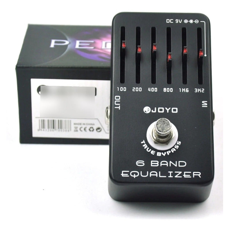 Pedal Joyo Jf-11 Ecualizador De 6 Bandas