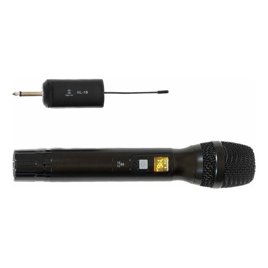 Micrófono Inalámbrico High Line Hl-1b De Mano Uhf