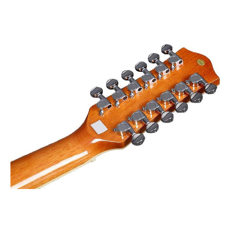 Guitarra Electro Acústica Symphonic J-20ce Sb 12 Cuerdas Sunburst Diestro Palisandro