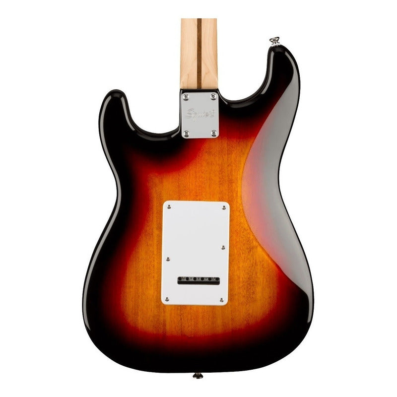 Guitarra Eléctrica Squier By Fender Affinity Series Stratocaster De Álamo 3-color Sunburst Brillante Con Diapasón De Laurel Indio