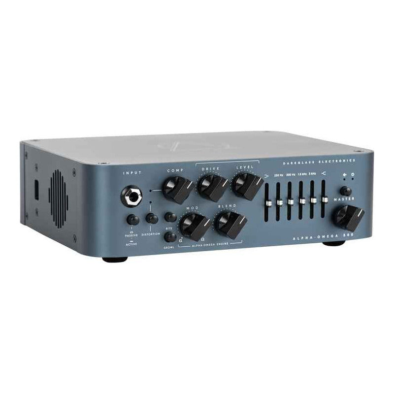 Amplificador Bajo Darkglass Alpha Omega 500w Distorsión Análoga Usb Gris Oscuro