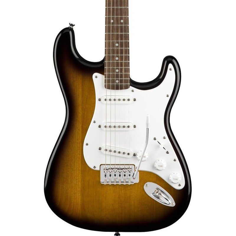 Paquete Fender Squier Electricguitar Strato Sunburst Armonia