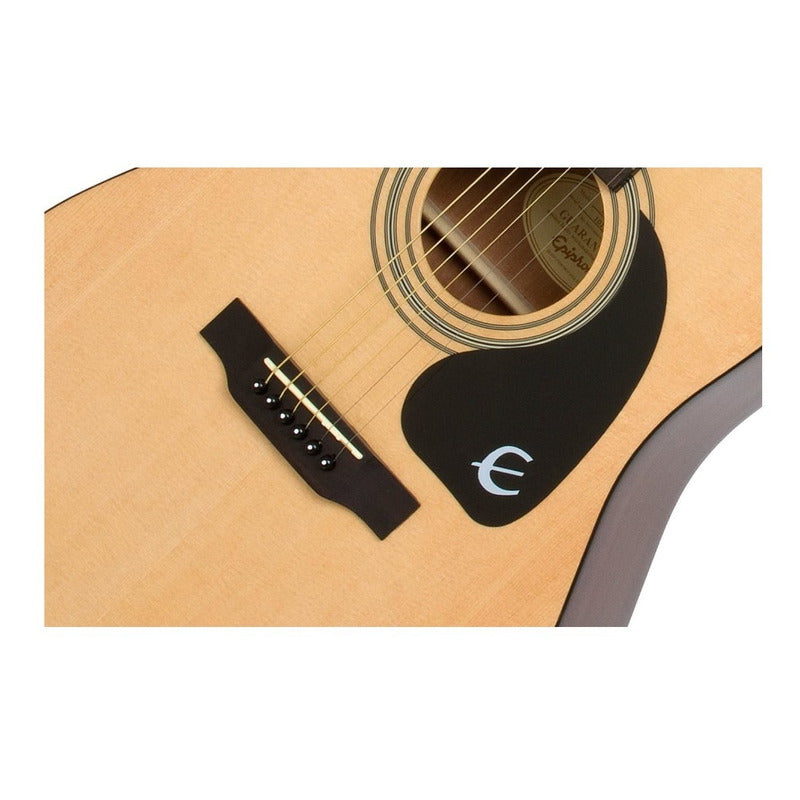 Guitarra Acústica EpiPhone Dr-100 Natural Brillante Paquete