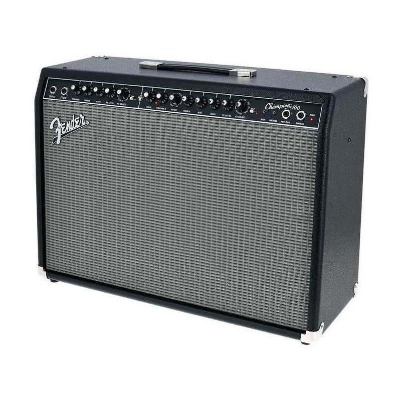 Fender Champion Series 100  100w Color Negro/plata 120v