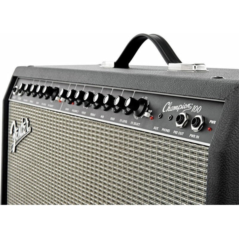 Fender Champion Series 100  100w Color Negro/plata 120v