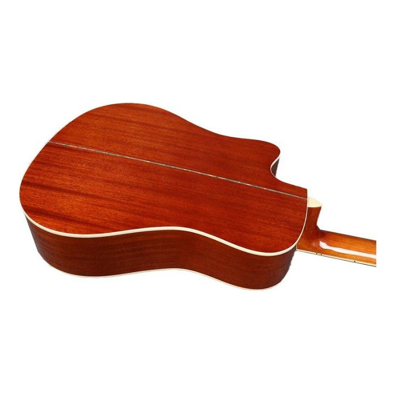 Guitarra Electro Acústica Symphonic J-20ce Sb 12 Cuerdas Sunburst Diestro Palisandro