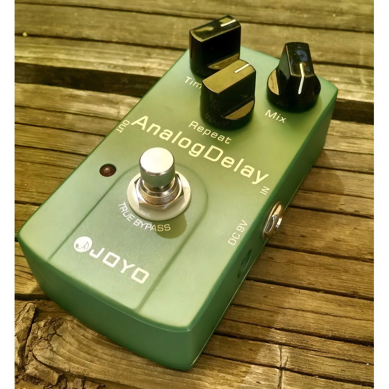 Pedal De Efecto Joyo Vintage Analog Delay Jf-33 Verde