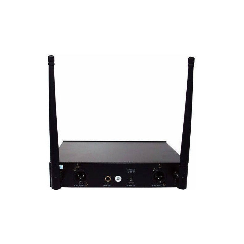 Micrófonos Inalámbrico high Line hl22m Doble De Mano Digital Negro