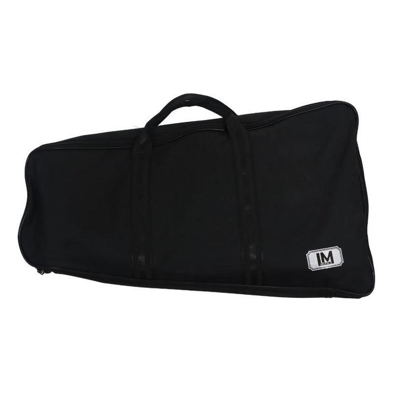 Xilófono Lm Drums M-32tone 32 Tonos , Atril, Pad Y Funda Color Negro Y Plata