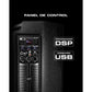 Bocina Alienpro Sp-12 Elite 600w Rms Bluetooth Y Tws Integra Negro