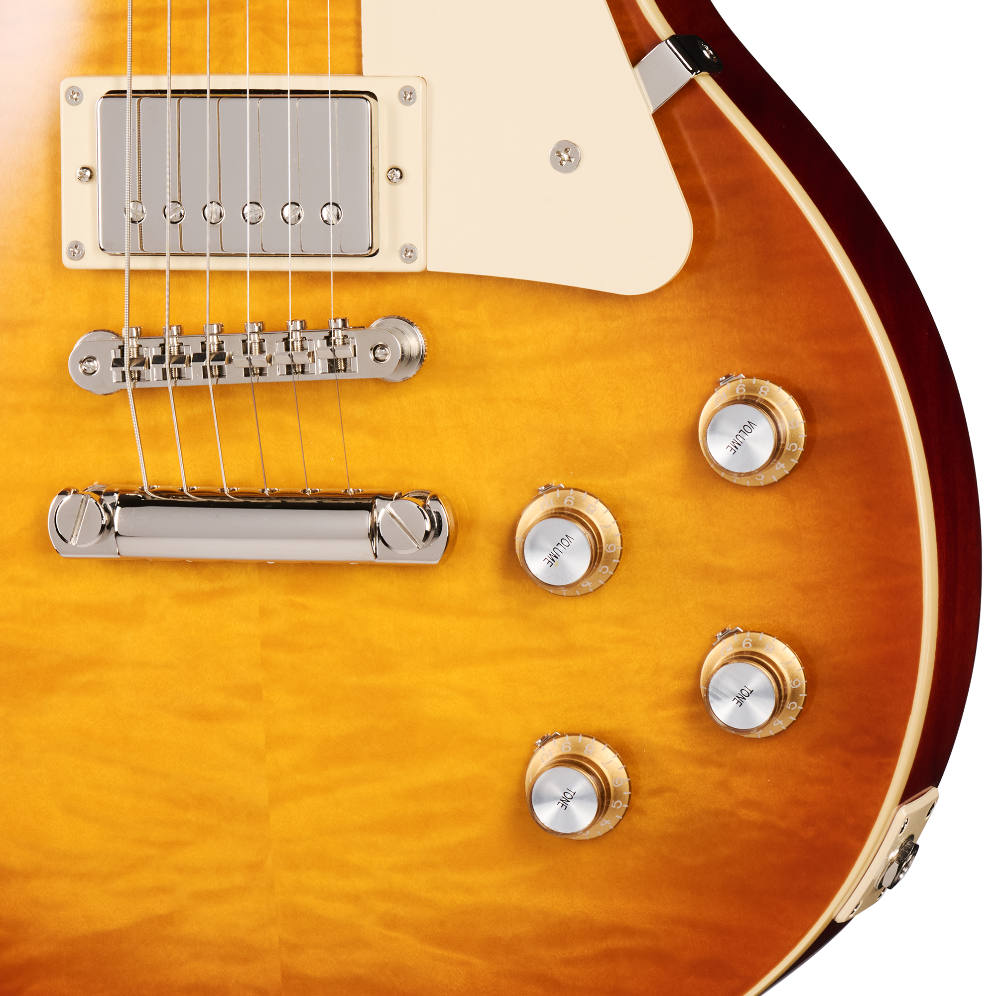 Guitarra Electrica Epiphone 1960 Les Paul Standard Reissued Iced Tea Burst vista 6 | Armonía Musical México