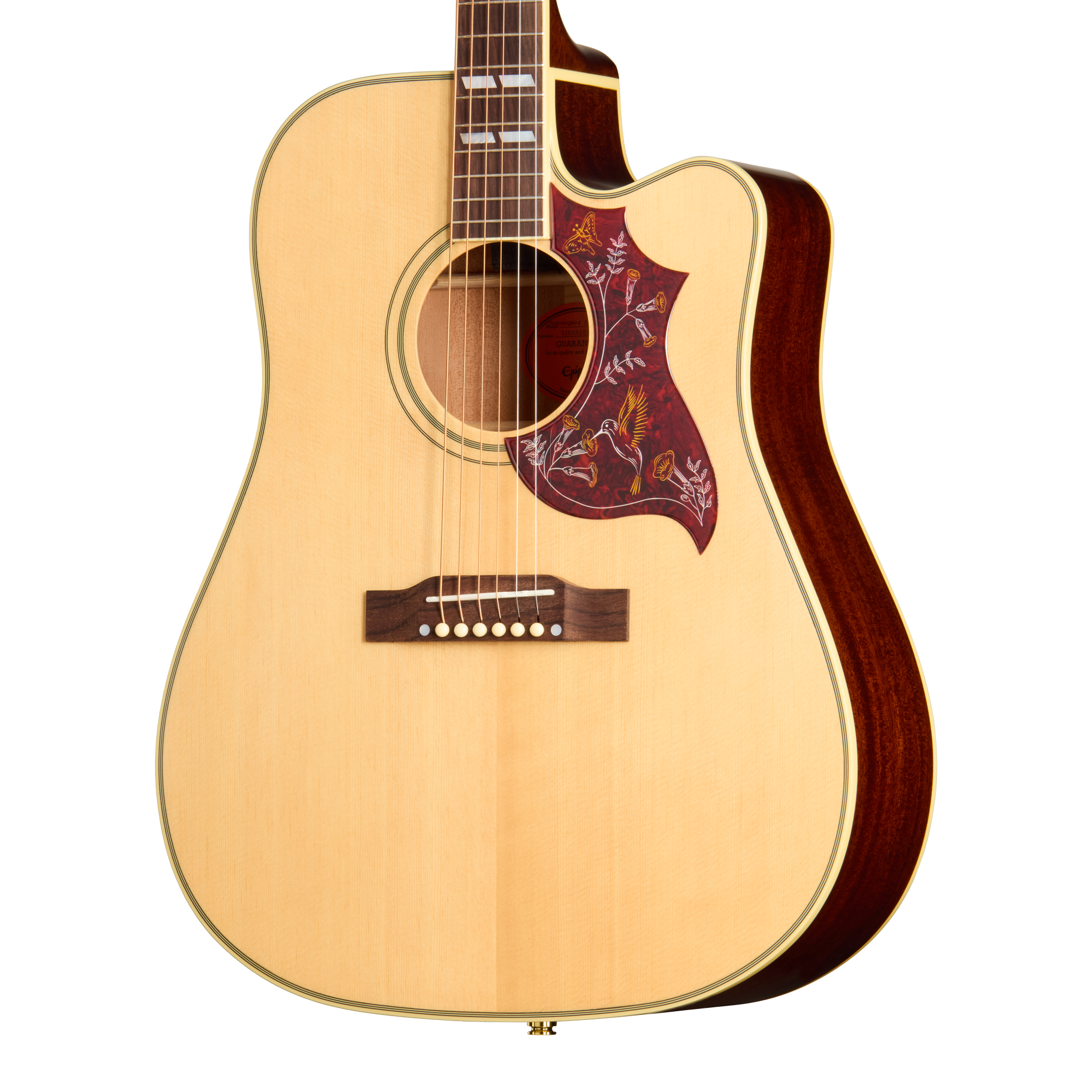 Guitarra Electroacustica Epiphone EIAHBCNAGH1 Hummingbird Standard EC – Guitarras Electroacústicas | Armonía Musical México